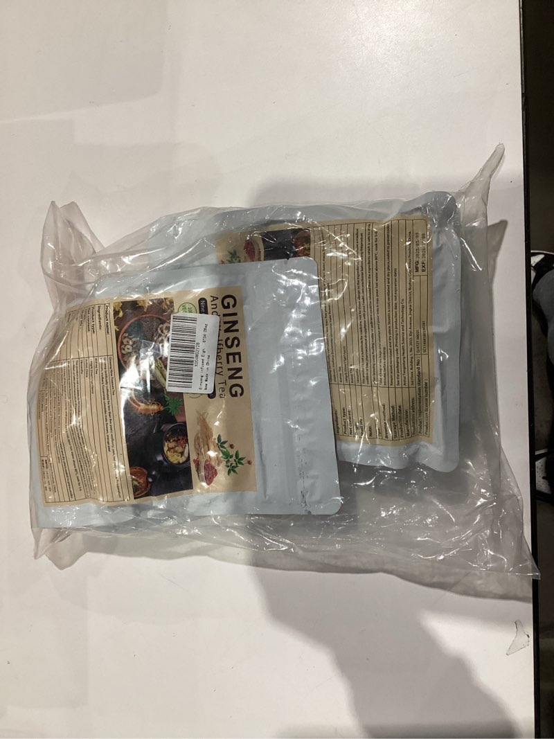 Condition photo showing New/Like New for Ginseng six treasure tea, Ginseng five treasures tea kidney teas, Ginsengs And Wolfberry teas, Blending the Essence of9 Premium Ingredients, for both men and women (2 pack (30g ×32 pcs) Ginseng Nine Treasure Tea (2 Pack/32 Bags)