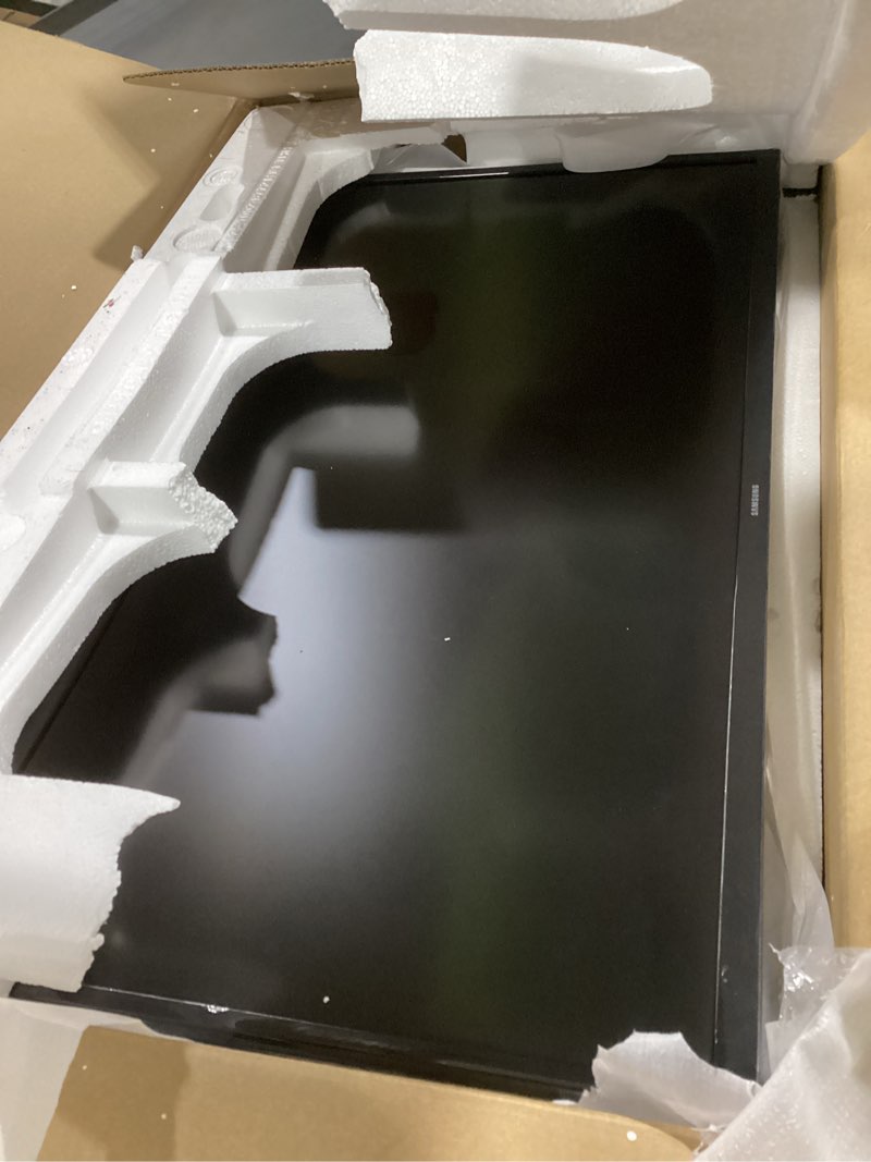 Condition photo showing As Is for Samsung 27" Essential S3 (S36GD) Series FHD 1800R Curved Computer Monitor, 100Hz, Game Mode, Advanced Eye Comfort, HDMI and D-sub Ports, LS27D366GANXZA, 2024