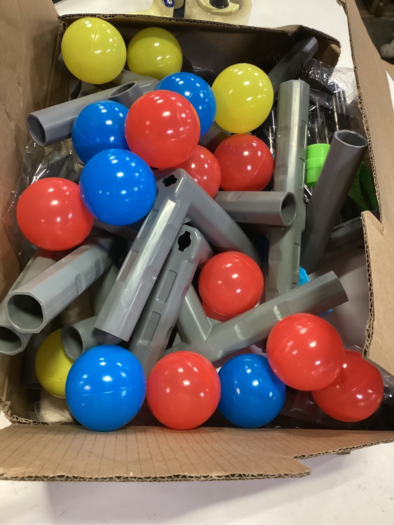 Condition photo showing Good Condition for Baby Playpen with Mat, 50x50 Inch Playpen with Mat Waterproof for Babies and Toddlers Play Pen Playards Safety Gate Fence Active Center Indoor Dark Grey + Mat 50x50 Inch