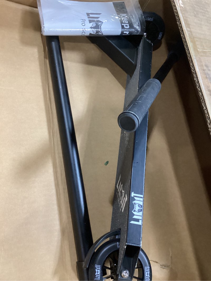 Condition photo showing Good Condition for lmt69 professional scooter-trick scooter-intermediate beginner stunt scooter suitable - children, teenagers adults 8 years old above black