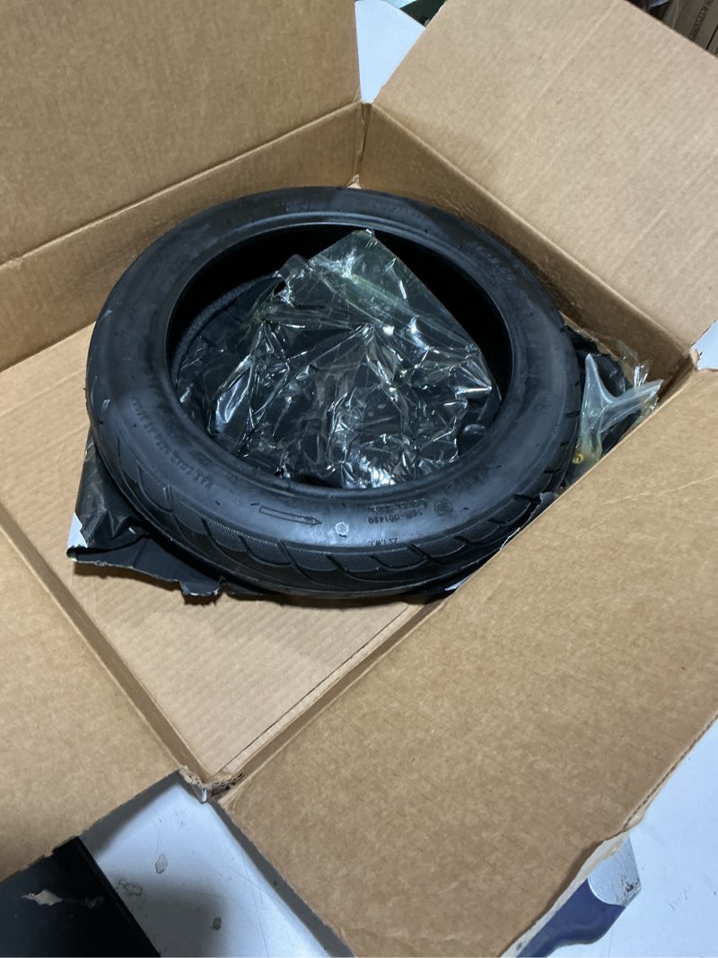 Condition photo showing Good Condition for 90/90-12 scooter tire 12 inch tubeless tire front or rear tire thickened anti-skid