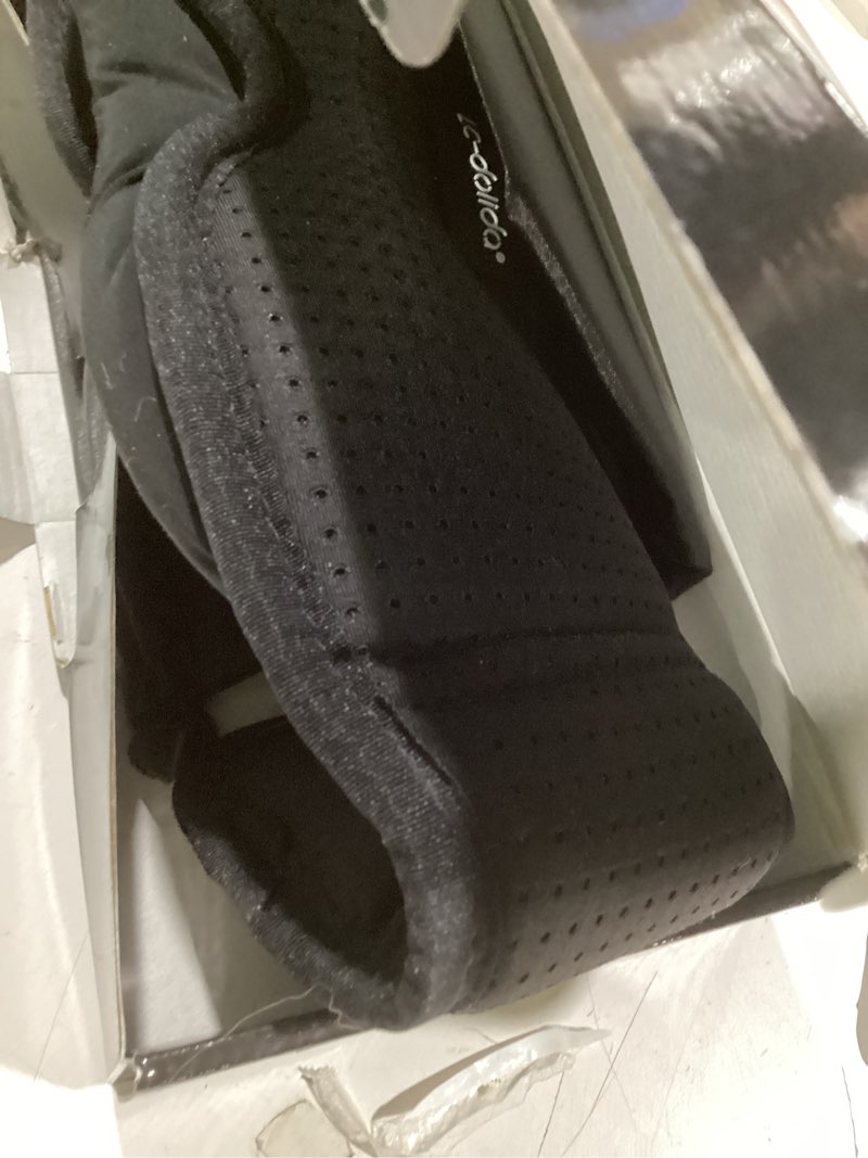 Condition photo showing Good Condition for sleep headphones sleep mask with bluetooth headphones, lc-dolida eye mask for sleeping eye pillow sleeping headphones for side sleepers thin speaker cool gadgets gifts for men&women black silk