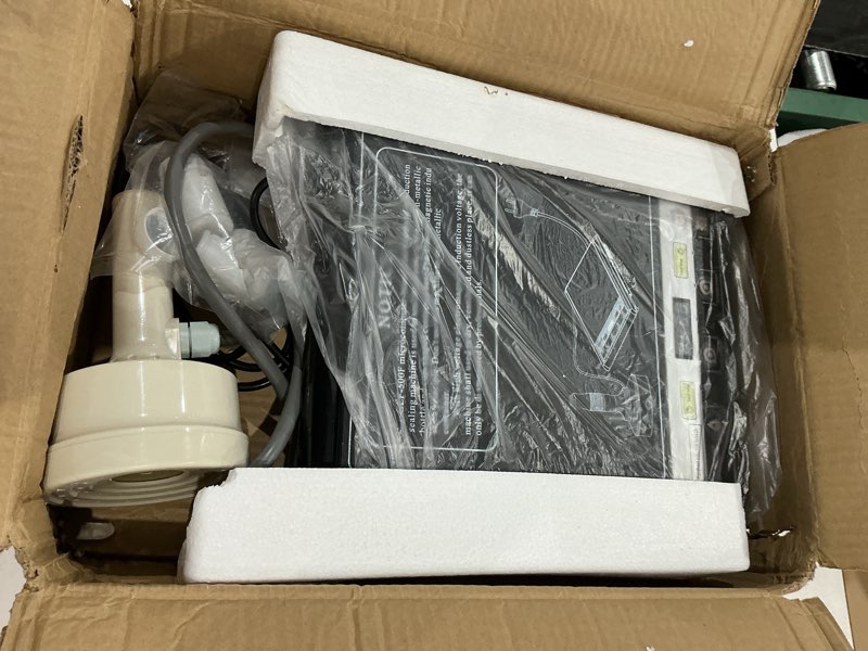 Condition photo showing As Is for techtongda 110v handheld induction bottle cap heat sealer for aluminum foil plastic glass bottle cap 20-100mm