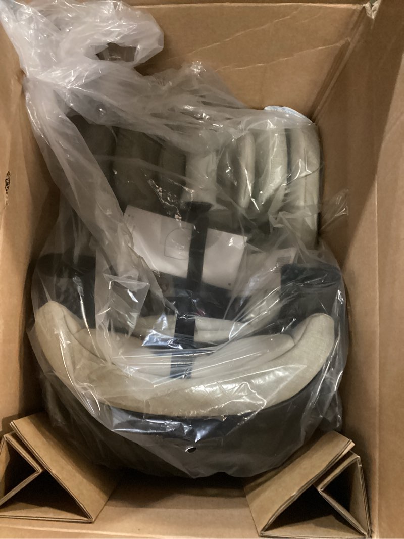 Condition photo showing New/Like New for britax galaxy360 slim rotating convertible car seat, 2-in-1 rotating car seat for infants & toddlers with 360 swivelsmooth steel ring, extended rear-facing and clicktight installation – pebble galaxy360 pebble