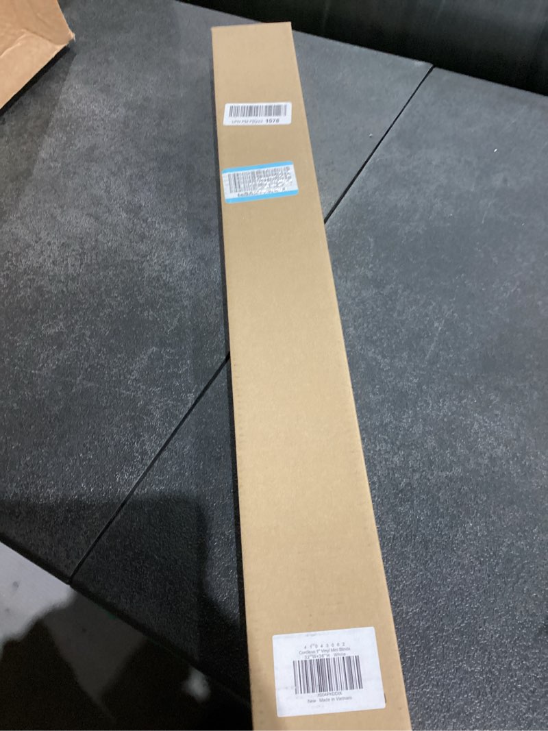 Condition photo showing New/Like New for LazBlinds Cordless White 1" Room Darkening Vinyl Mini Blinds, 32" W X 36" H Horizontal Window Blinds for Home, Cordless Shades for Indoor Windows White 32"W X 36"H