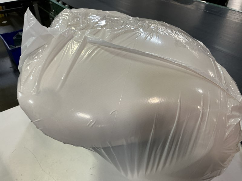Condition photo showing As Is for reading pillow for sitting in bed, 22”h back pillow for sitting up,lumbar rest & neck support bed pillows,backrest bed chair with arms for reclining,gaming,resting,watching tv in couch or floor grey&white