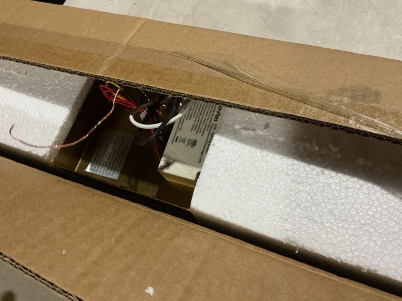 Condition photo showing Good Condition for Gold Vanity Light - 24 Inch Modern Bathroom Light Fixture Over Mirror 18W 3000K Warm Lighting Dimmable LED Vanity Lights for Bathroom Restroom Mirror