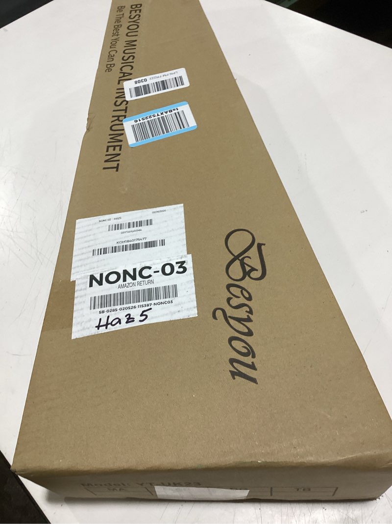 Condition photo showing Good Condition for Besyou 23 inches Uku Ukulele Beginner Kids Adult Student Travel Wooden Concert Mahogany Ukelele Kits