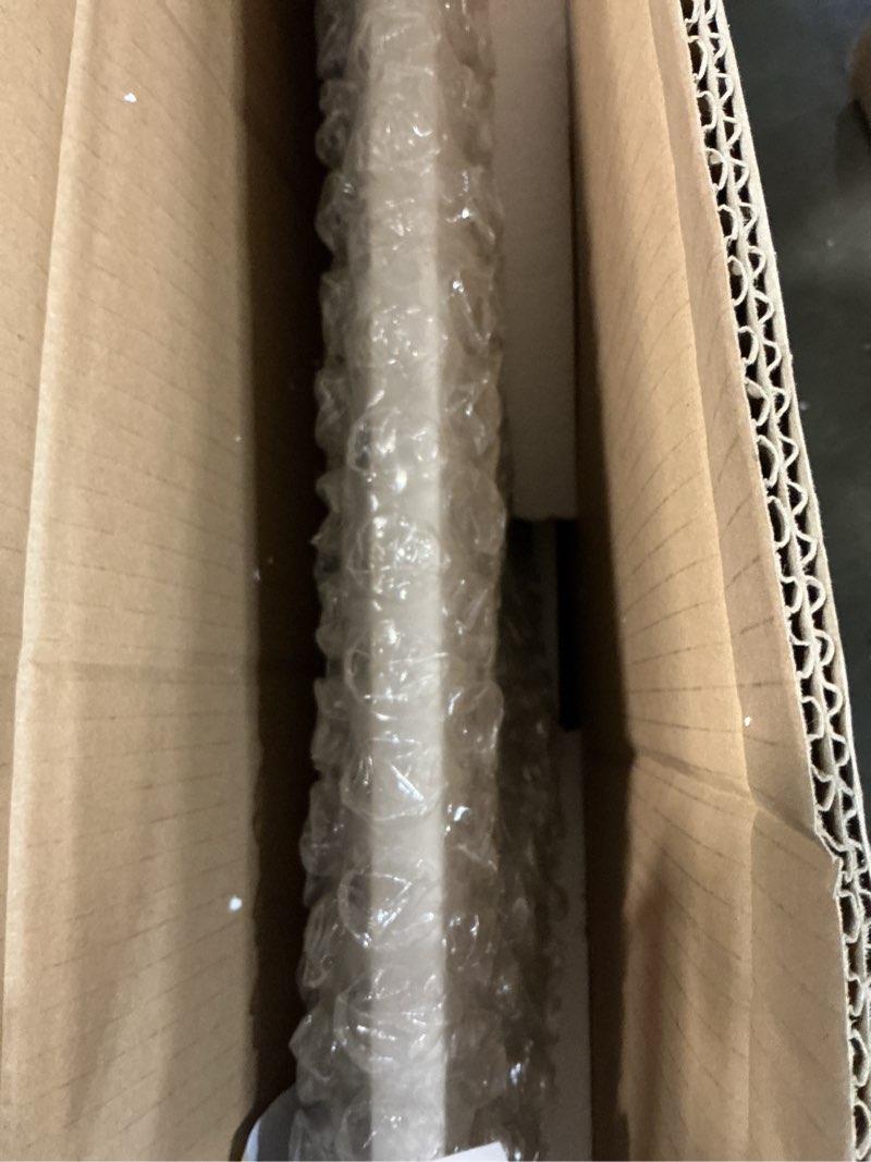 Condition photo showing New/Like New for designovation bosc framed decorative rectangle wall mirror, 22 x 28, white, transitional rectangular vanity mirror for use as bathroom mirror for over sink or refined entryway mirror white 27.5"l x 21.5"w