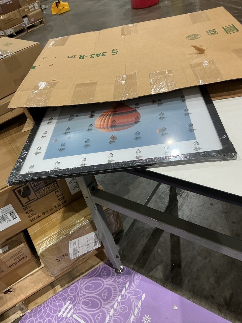 Condition photo showing New/Like New for 3x3 picture frame black for tabletop, 3 x 3 square photo frame with shatter resistant plexiglass, sturdy 3 by 3 poster frame, black black 3x3 inch