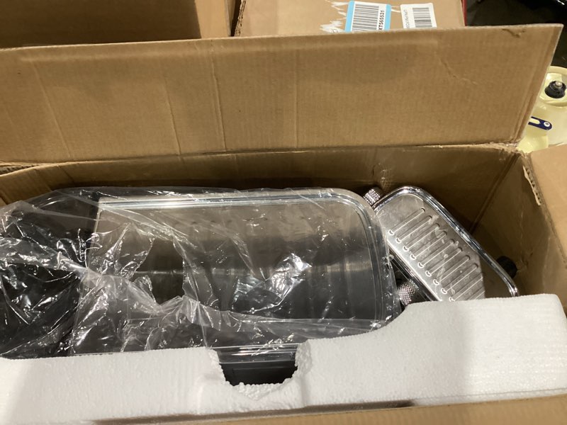 Condition photo showing As Is for Espresso Machine 20 Bar Temperature Time LED Display Espresso Maker with Stepless Adjustable Automatic Milk Frother for Cappuccino Latte Americano Stainless Steel Coffee Machine with ESE Pod Filter