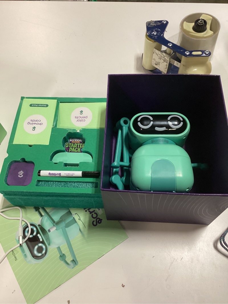 Condition photo showing Good Condition for Dan&Darci Scribbly The Drawing Robot for Kids - 3 4 5 6 7 8 Year Old Girl Christmas Gifts - 5 Year Old Boy Birthday Gift - Kids Toys for Ages 5-7 - Learning Toys for Boys - Girls Educational Cool Toy