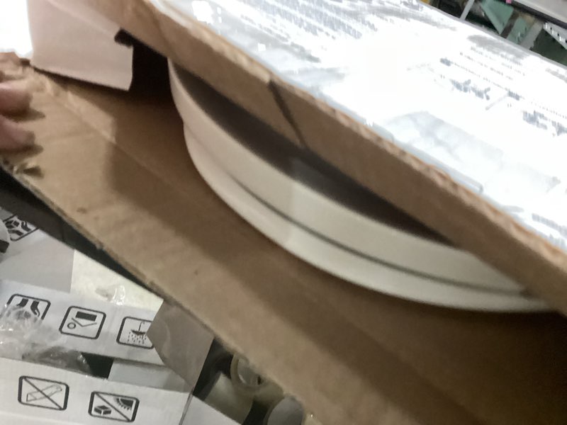 Condition photo showing Good Condition for kohler 20110-0 brevia, slow close toilet seat, elongated toilet seat, grip-tight bumpers quick-attach hardware, white white elongated quiet-close