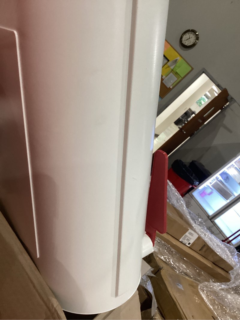 Condition photo showing Good Condition for postal pro, craftsman mailbox & post kit, large outdoor mailbox, durable plastic, easy to install, flag included, white