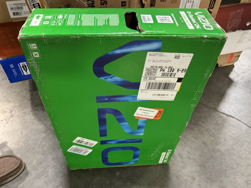 Condition photo showing As Is for VIZIO 24-inch D-Series Full HD 1080p Smart TV with Apple AirPlay and Chromecast Built-in, Alexa Compatibility, D24f-J09, 2022 Model