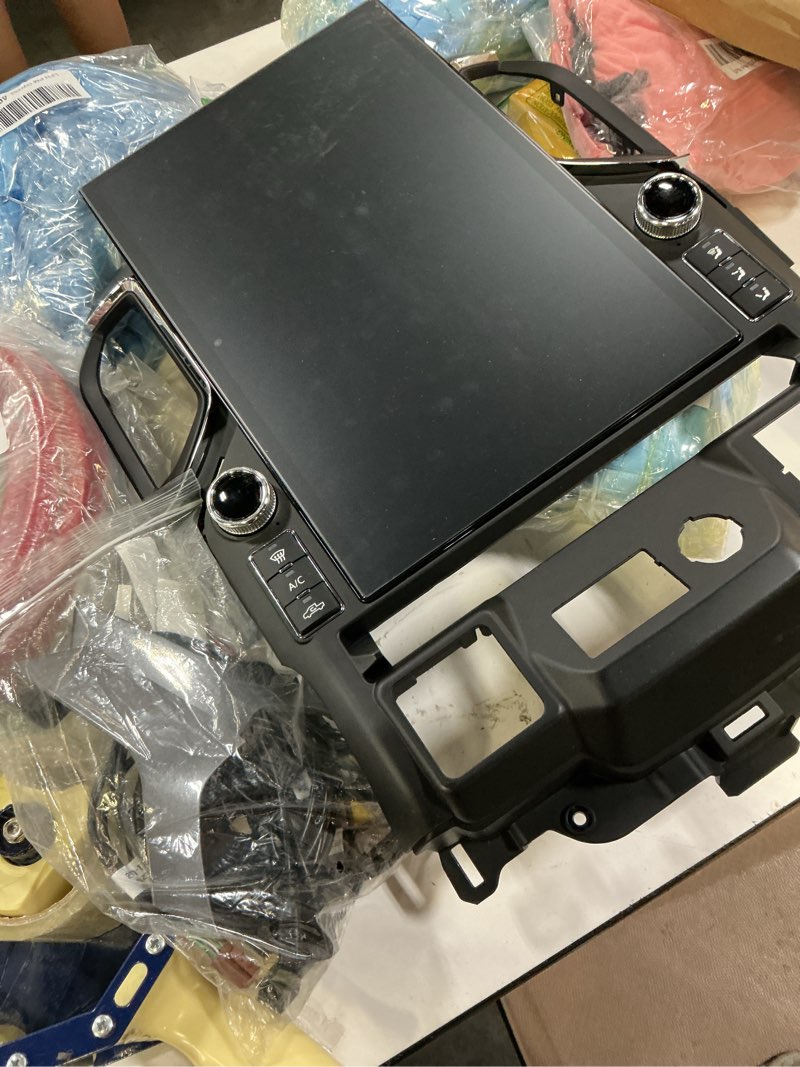 Condition photo showing As Is for qualcomm car radio for chevrolet silverado gmc sierra 2019 2020 2021 2022 2023 upgrade stereo replacement android 13 carplay android auto 15.6 inch 2k ips touch screen tesla style head unit