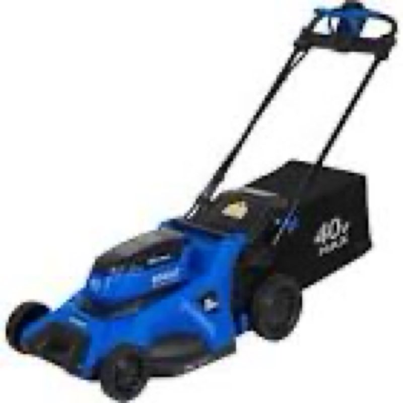 kobalt 40-volt 21-in brushless push lawn kpm 2040a-03 battery powered mower