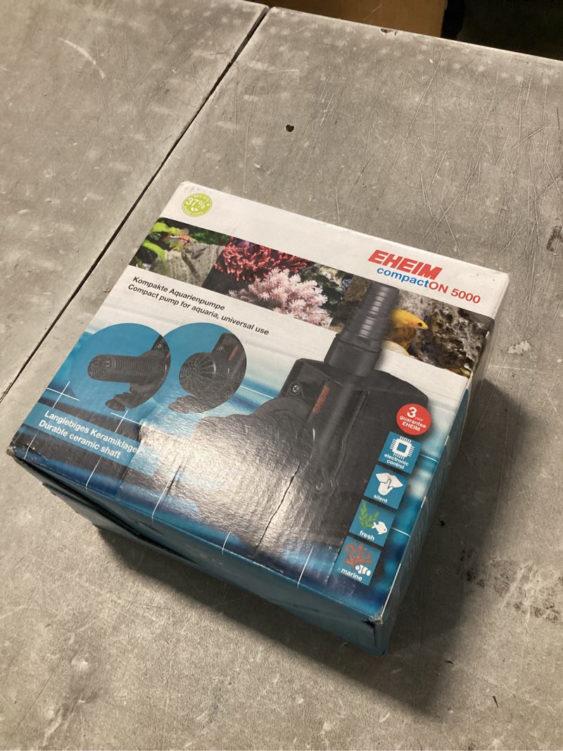 Condition photo showing New/Like New for Eheim 207206 Compact On 5000 Water Pump - 1320 GPH