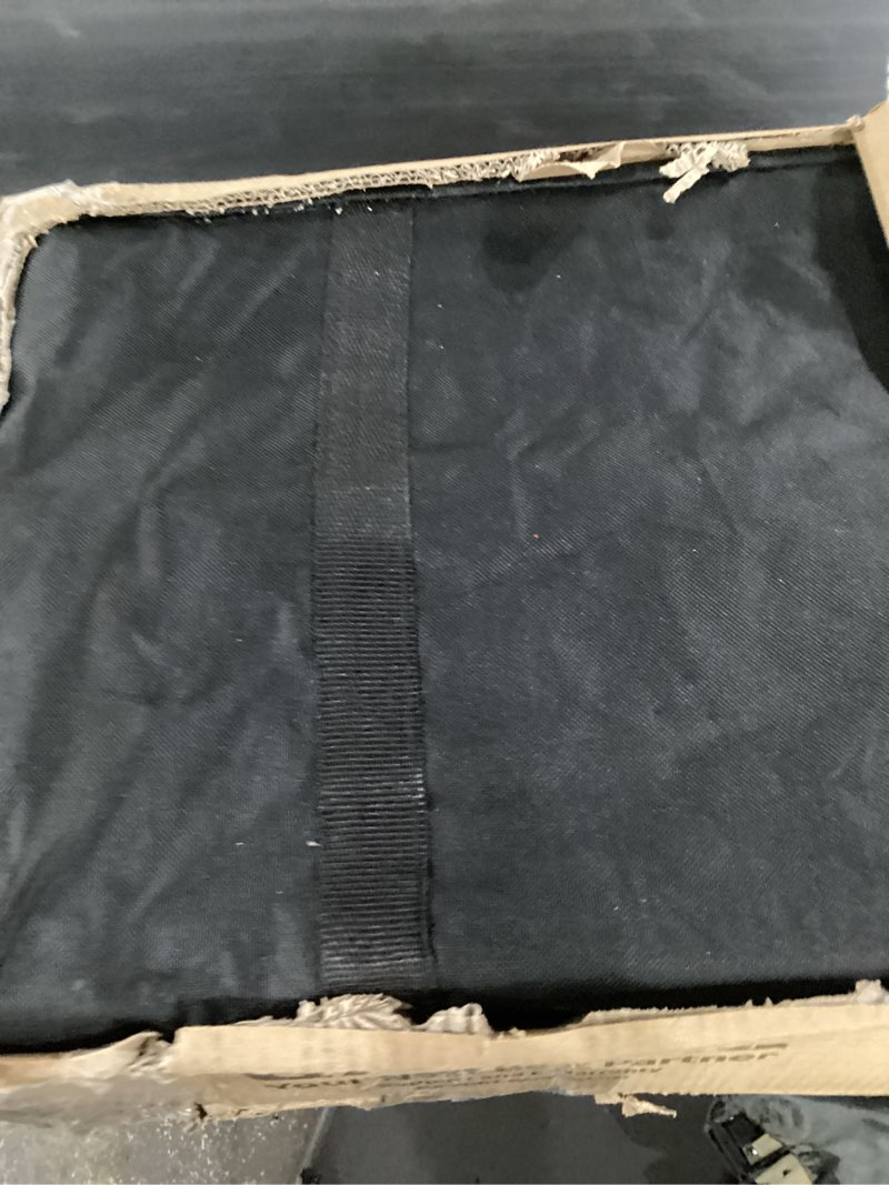 Condition photo showing Good Condition for 20 ft. x 10 ft. instant pop up canopy tent sun shelter in white with 6 removable sidewalls and adjustable height