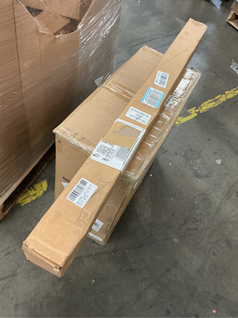 Condition photo showing New/Like New for AOSKY Light Filtering Roller Shades Cordless Blinds for Windows, 1% Openness Free-Stop Shades with Valance, Thermal Insulated Fabric, UV Protection, Natural Woven Blinds?38" W x 72" H, White? White 38"W x 72"H