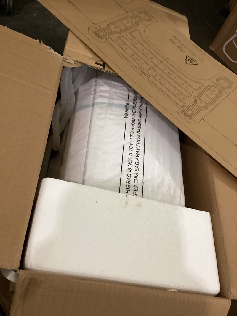 Condition photo showing New/Like New for (indoor unit only)turbro turbro 9,100 btu ductless mini split ac/heat pump, 20.5 seer2 inverter, wifi smart control, r32 refrigerant, 115 v pre-charged system, ahri certified, finnmark series white 9,000 btu 115v - 19 seer2