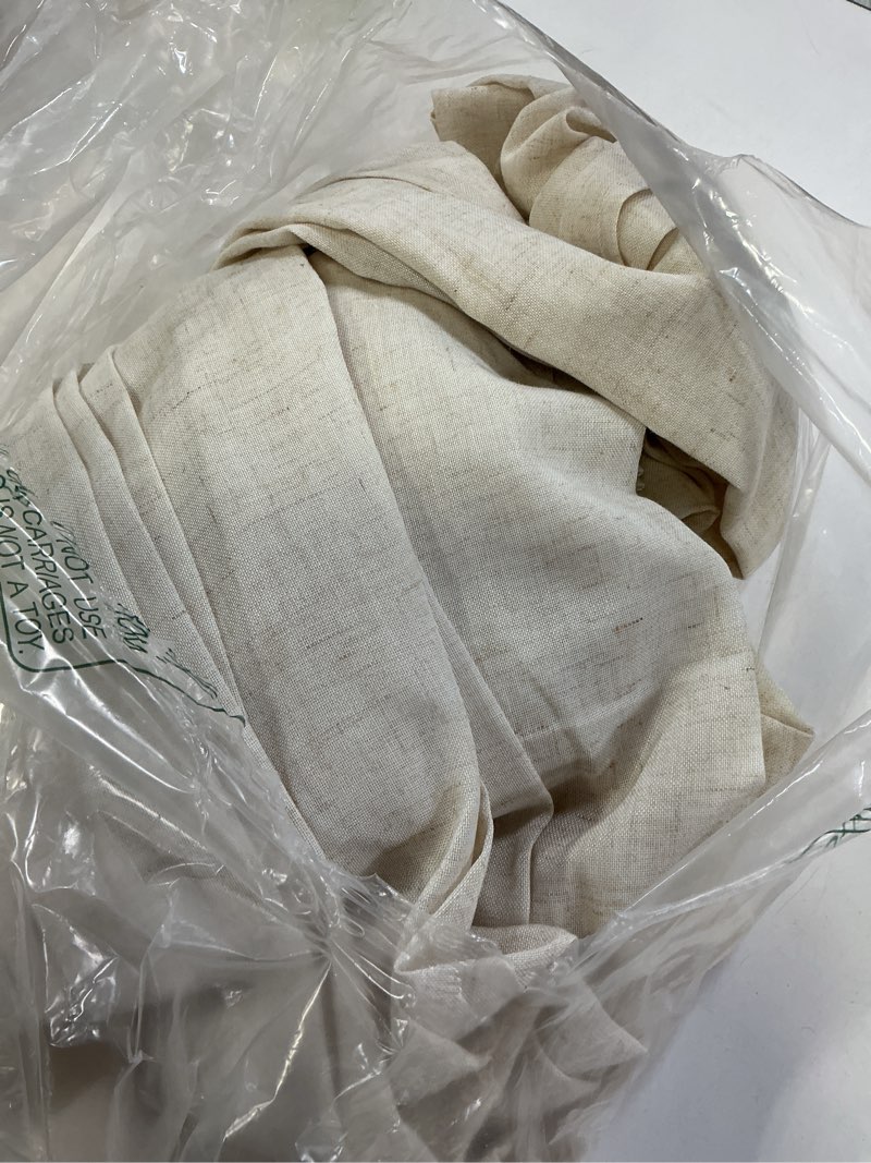 Condition photo showing Good Condition for NICETOWN Natural Linen Curtains 84 inch Long 2 Panels Set, Grommet Top Thick Linen Burlap Semi Sheer Vertical Drapes Privacy Assured with Light Filtering for Bedroom/Living Room, W55 x L84 Natural 55"W x 84"L (Pack of 2)