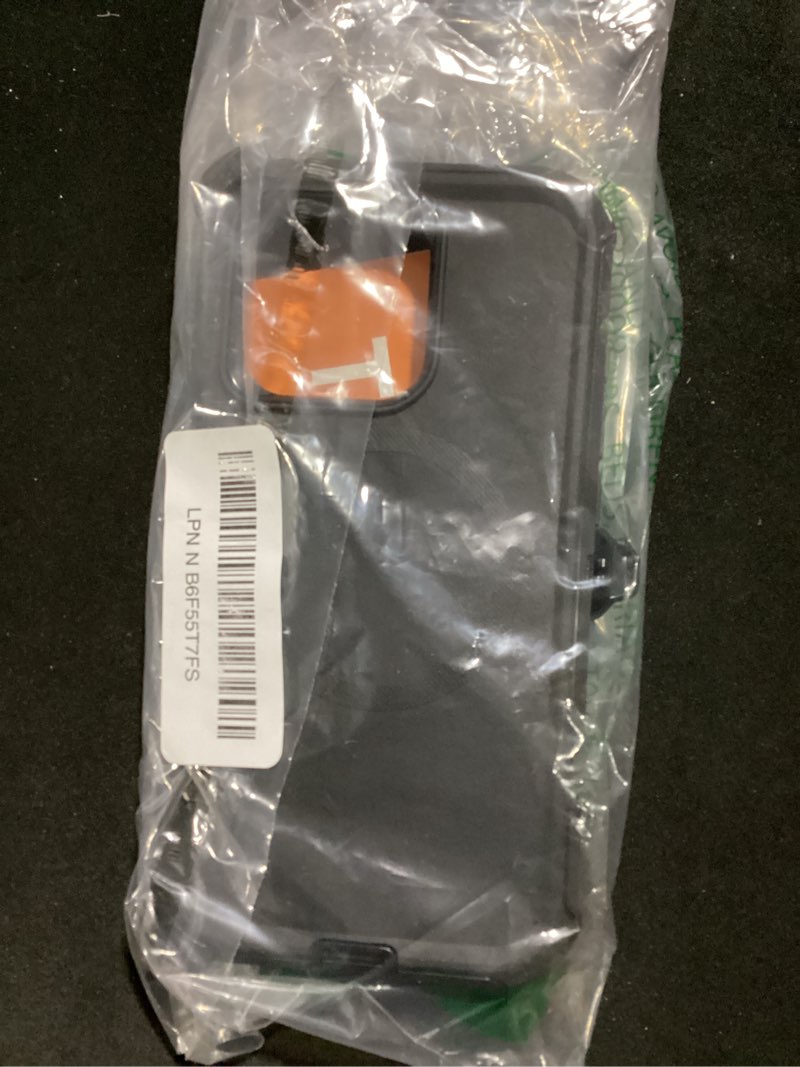 Condition photo showing Good Condition for for iphone 15 pro case belt clip holster [compatible with magsafe] military grade [ shockproof] [dropproof] heavy duty protection kickstand magnetic phone case for 15 pro 6.1" dark black iphone 15 pro 6.1" dark black with clip