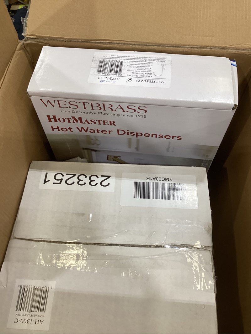 Condition photo showing New/Like New for Westbrass D272H-12 Develosah 9" 2-Handle Hot and Cold Water Dispenser with Instant Heating Tank, 1-Pack, Oil Rubbed Bronze