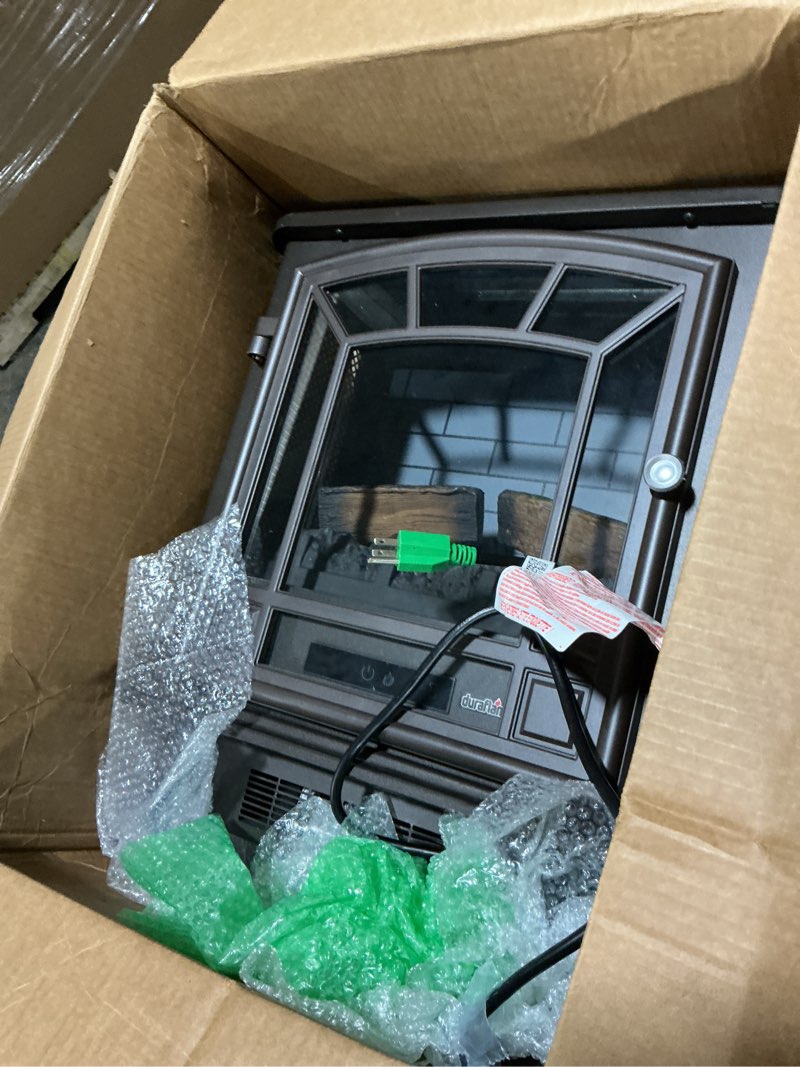 Condition photo showing Good Condition for duraflame Infrared Quartz Electric Stove Heater - DFI-591-02 - Bronze