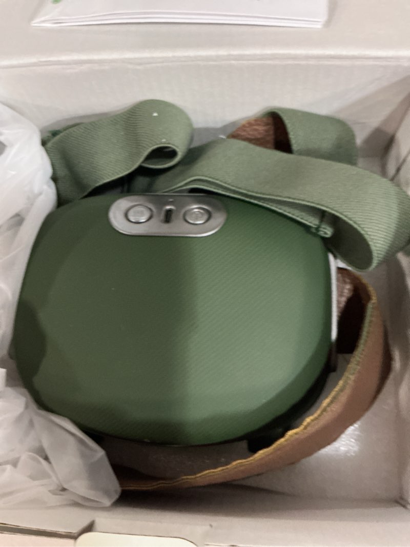 Condition photo showing New/Like New for shoulder hand neck massager fingers with heat simulated human hand design masajeador de espalda y cuello for pain relief deep tissue and back pain relief-green