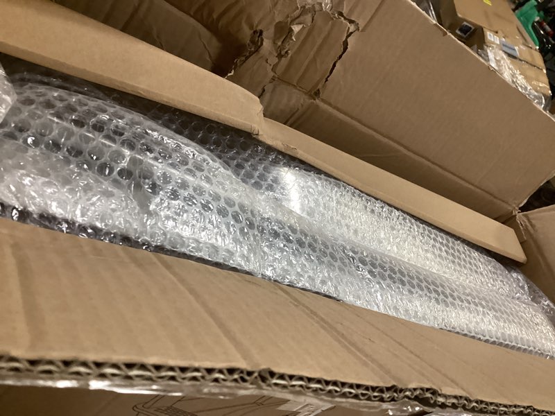 Condition photo showing Good Condition for Amazon Basics Large Cat Litter Box with High Sides, Open Top, Includes Scoop, 19 x 15 x 11.75 inches, Grey/Beige Grey/Beige Open Top