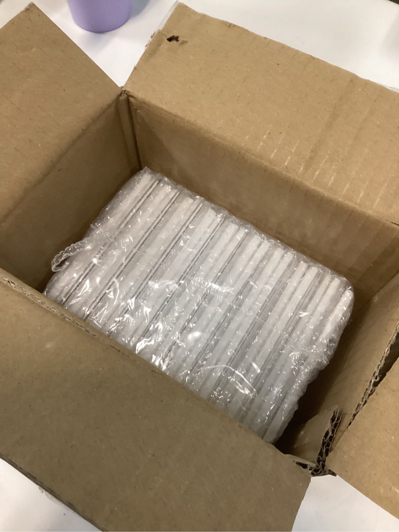 Condition photo showing New/Like New for 18 pack 4x6 acrylic sign holders, clear plastic picture frames 4x6 – double-sided vertical table number holders acrylic display stands for restaurants weddings offices – t-shape photo holder for table 18 pack 4x6 t shape