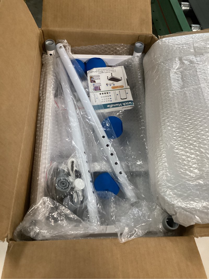 Condition photo showing item condition for Medical Step Stool with Handle for Elderly Seniors SUV Car Steps 400lb Stepping Stool Adults Ramps with Handrails Height Adjustable Rv Steps Wide Platform Safety Handicap Mobility Assist Devices 21.8×12×38inch