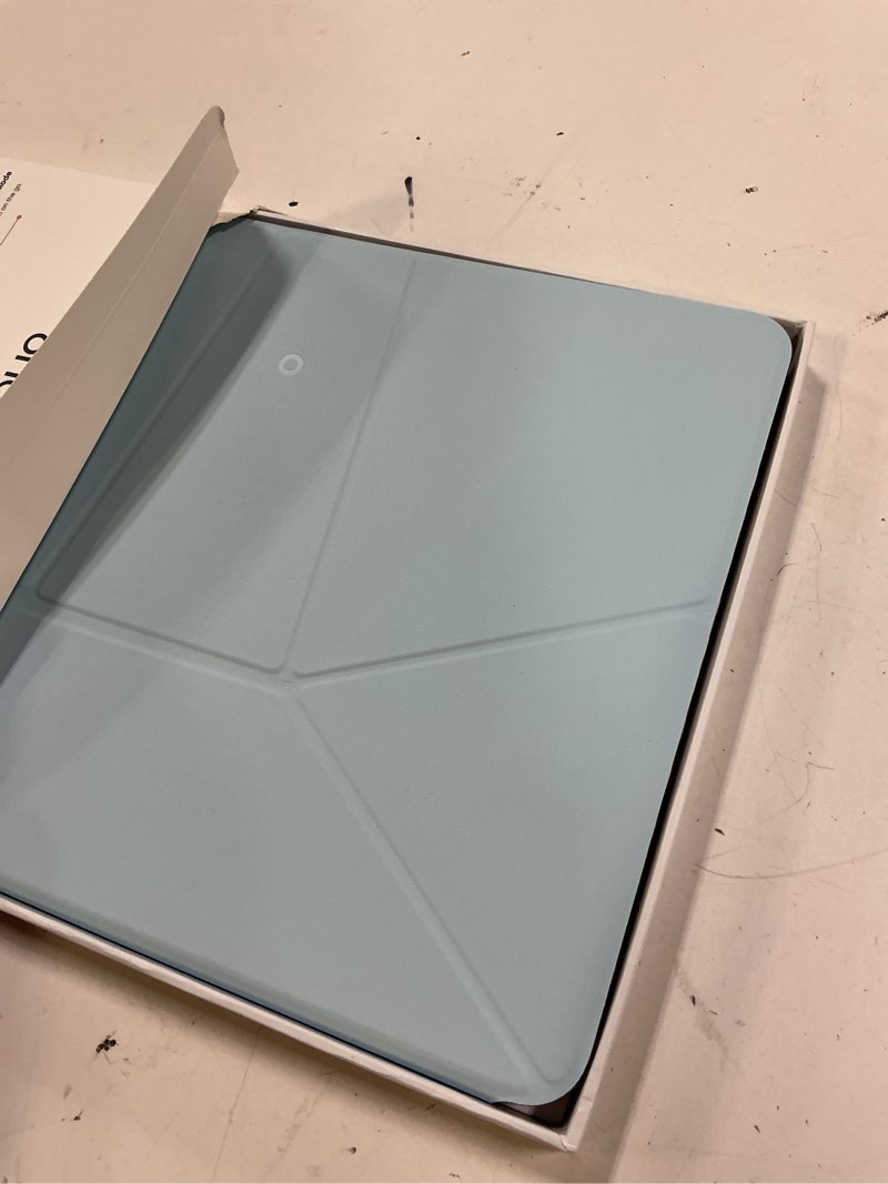 Condition photo showing New/Like New for moft dynamic folio case for ipad pro 12.9 -inch (6th/5th/4th generation, 2022/2021/2020), silm magnetic stand case with 20+ viewing angles, auto wake/sleep, ultra thin, soothing mist x misty cove soothing mist x misty cove ipad pro 12.9"(6th/5th/4th gen. 2022/2021/2020)