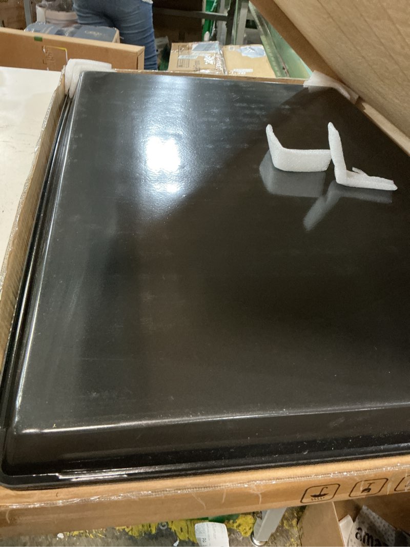 Condition photo showing Good Condition for hq4us dog grass pad with tray large 34”×23” dog litter box toilet with 2×artificial grass for dogs with hemmed edge, pee pads for dogs, realistic, less stink, potty for balcony l 34”×23” for dog? 28" length