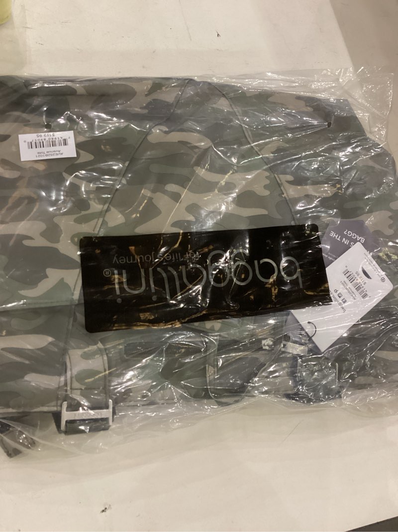 Baggallini Avenue Tote Bag, Olive Camo