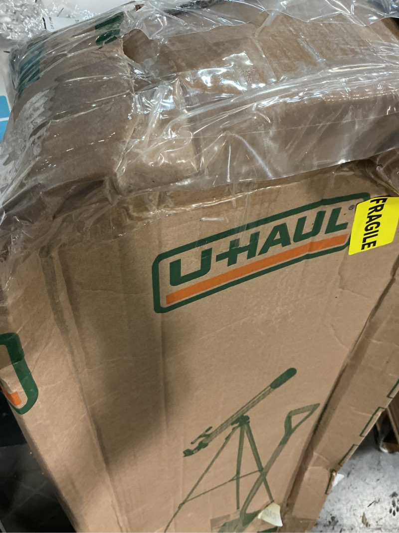 Condition photo showing Good Condition for BEAUTYPEAK 16" x 50" Adjustable Height Over The Door Mirror, Full Length Hanging Door Mirror with Shatterproof Tempered Glass Aluminum Alloy Frame for Bedroom, Living Room, Bathroom, Dorm, Black Black-rect 50"L x 16"W