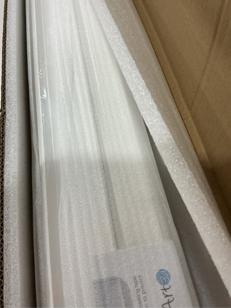 Condition photo showing New/Like New for art3d 10-pack 47ft white ceiling crown molding trim, high impact polystyrene decorative ceiling moulding, installed with glue white-3