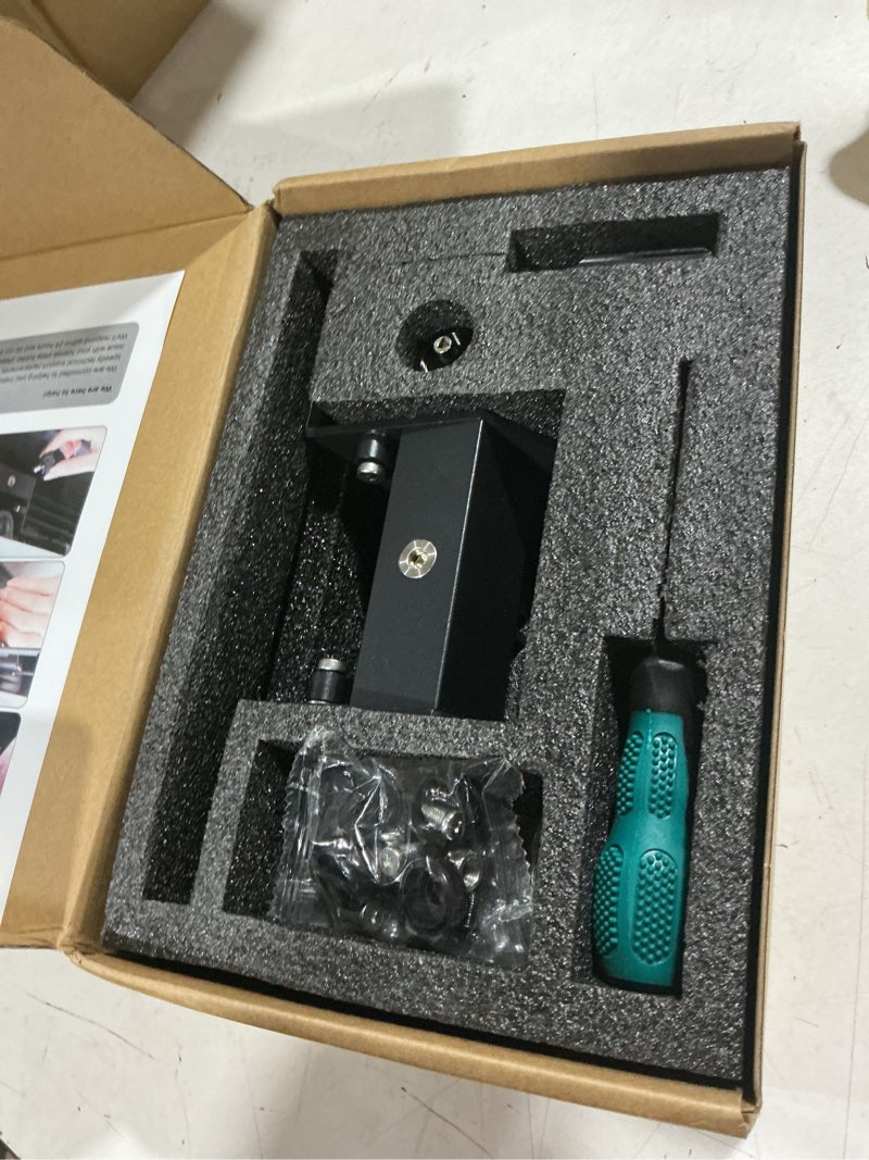 Condition photo showing Good Condition for front license plate holder, black, tesla model y juniper 2025-2026 | no block camera, compatible with 2025-2026 model y juniper, front license plate mount