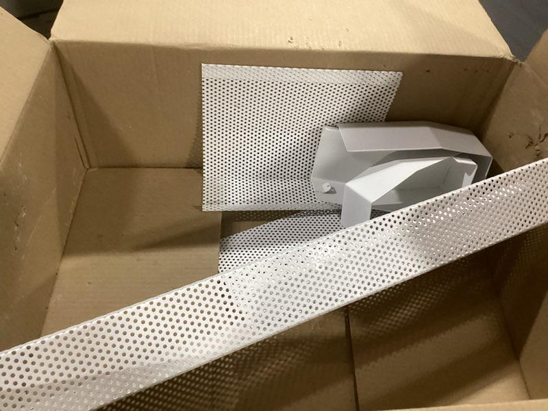 Condition photo showing Good Condition for 6ft Steel Easy Slip-On Baseboard Heater Cover, No End Caps, for Bathroom & Hydronic System for Extending Cover, White Cover 6ft ?No End Caps?