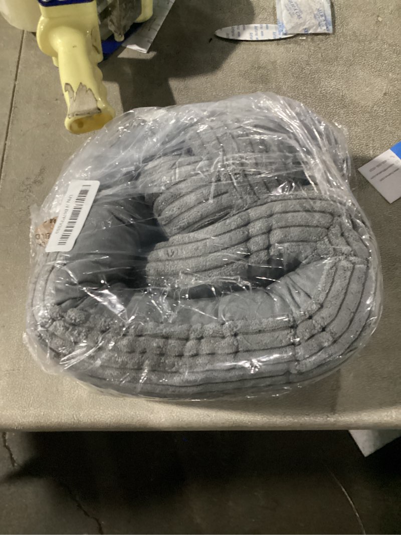 Condition photo showing Good Condition for Marwood Under Door Draft Stopper Decorative Wind Stopper 38 inch for Door & Window, Weighted Animal Air Draft Stopper Snake Noise Blocker for Bottom of Door with Hanging Loops -Grey Dog Grey Dog 38 inch
