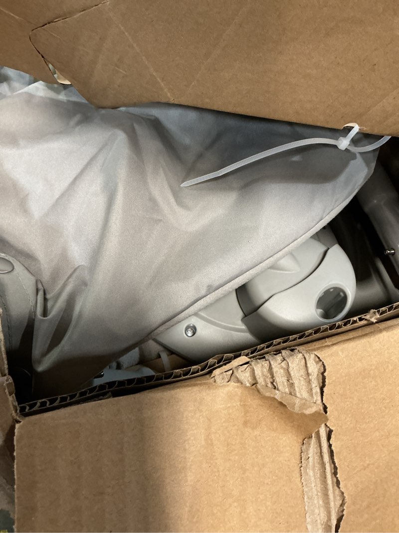 Condition photo showing Good Condition for graco slim spaces compact baby swing, space saving portable bay swing with height adjustable legs & soft toys, reign