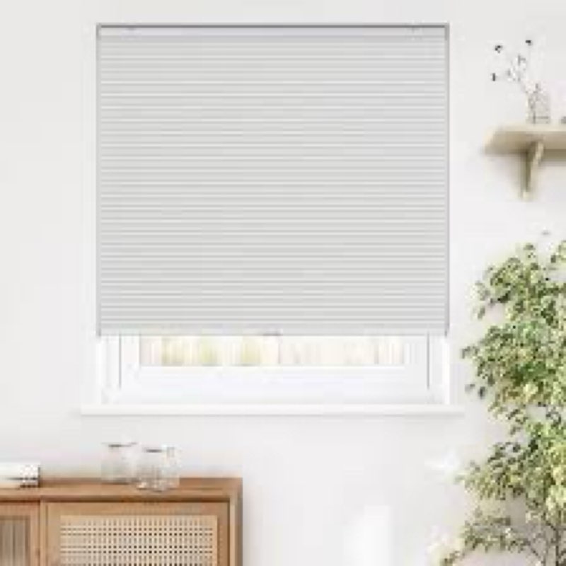 LazBlinds Cordless Cellular Shades, Light Filtering Honeycomb Shades for Home, Thermal Insulation No