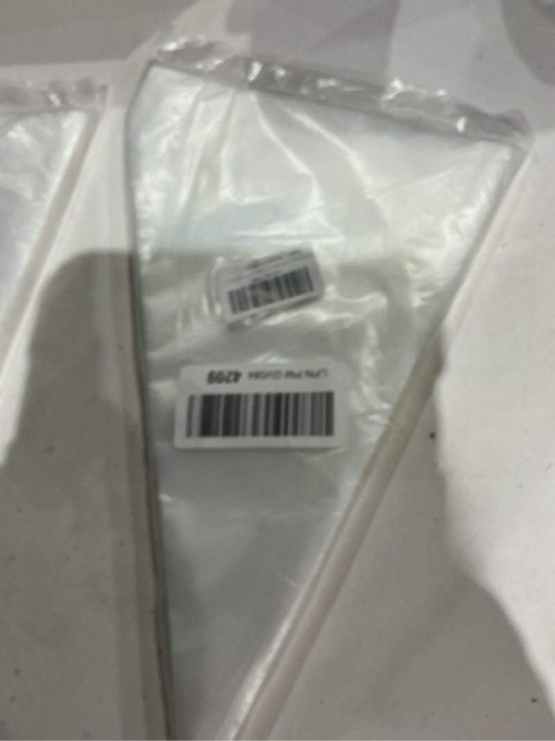 Condition photo showing Good Condition for 100 pieces piping bags disposable - tipless piping bags | pastry bags | icing bags | frosting bags for cake cookies baking decorating (14 inch bags-a) 14 inch bags - 100 piece