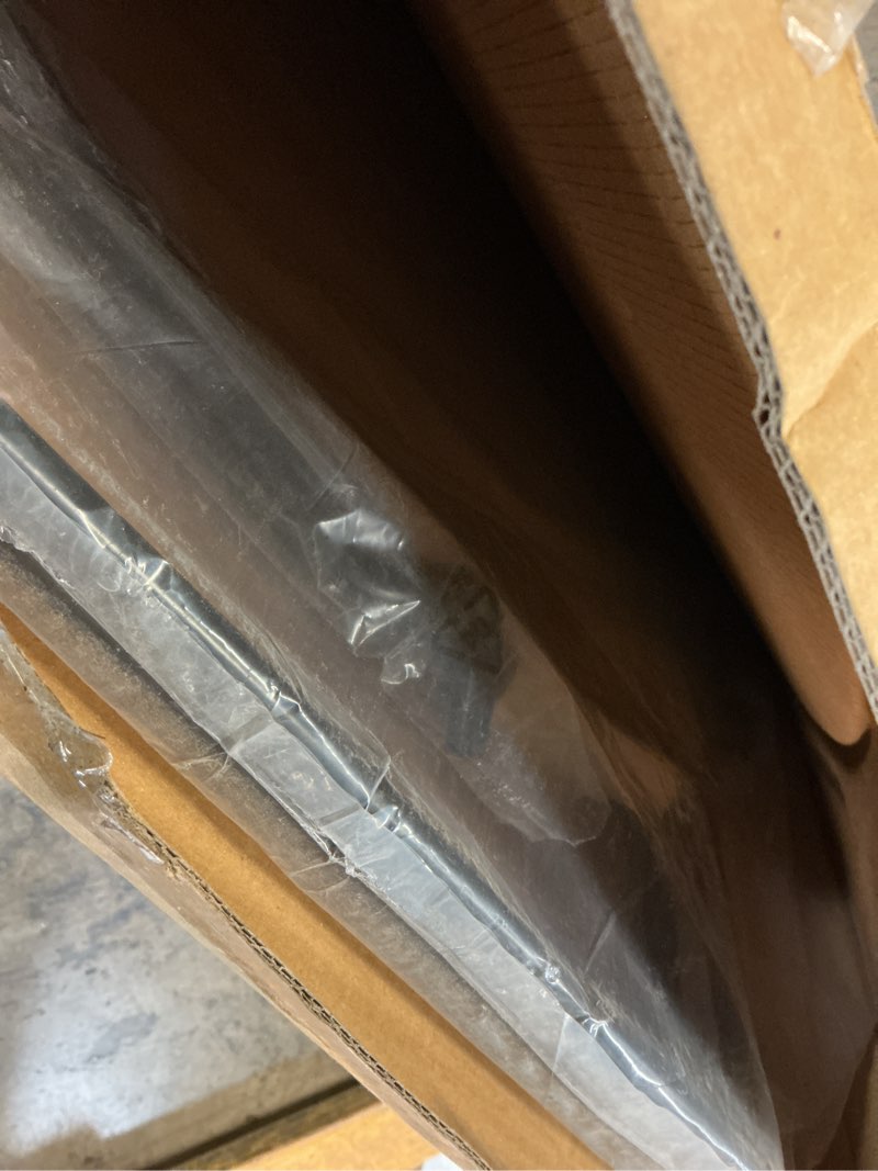 Condition photo showing As Is for UniFlame Firewood Log Hoop Rack with 1/2" Solid Stock, Black, 36" (W-1836)