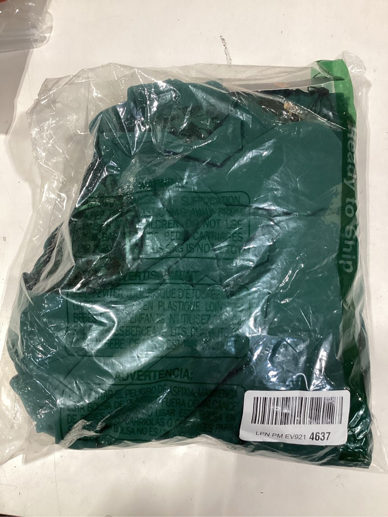 Condition photo showing Good Condition for Miusol Women's Formal V Neck Floral Lace Contrast Chiffon Plus Size Ruffle Bridesmaid A-line Party Dress X-Large Plus Dark Green