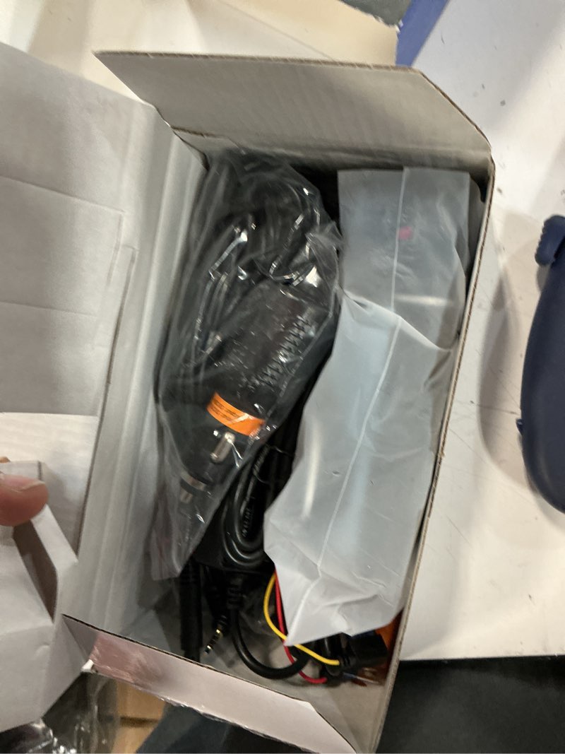 Condition photo showing Good Condition for 4k dash cam, dash camera front inside rear, wifi dashcam for cars with 64g card, 3.16" ips screen, night vision, wdr 24h parking mode, g-sensor, loop recording, 170° wide angle, app control 3channel dashcam+64g card