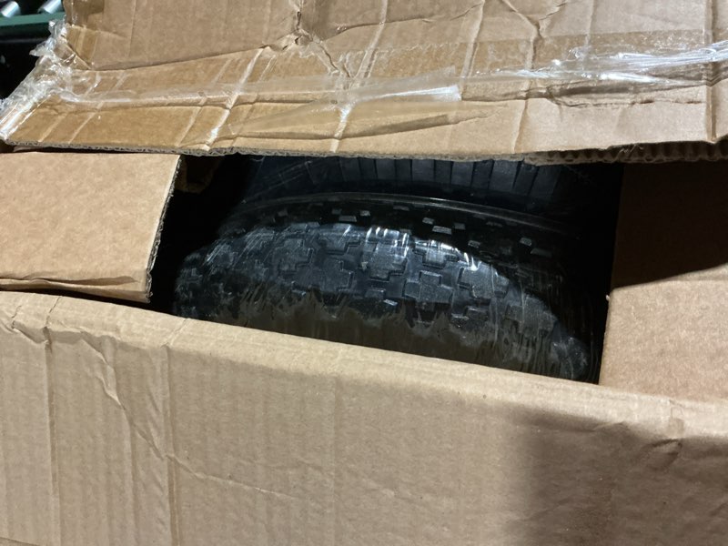 Condition photo showing Good Condition for Upgrade 4.80/4.00-8 Wheelbarrow Tire and Wheel, 16"" Rubber Pneumatic Wheel, 3"" -6"" Centered Hub, 5/8"" & 3/4"" Bearings, for Hand Truck, Trolley, Garden Cart, Wagons, 10