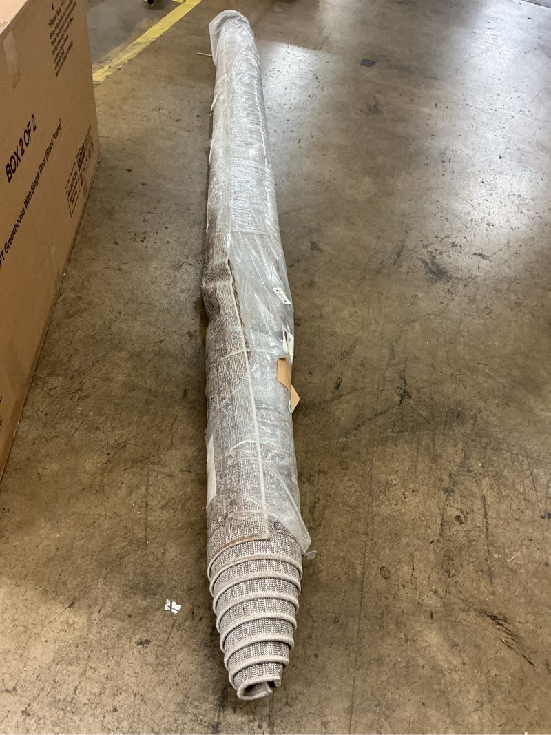 Condition photo showing As Is for Loloi II Bianca Collection BIA-10 Ivory/Ocean 7'-11" x 10'-6" Area Rug Ivory / Ocean 7'11" x 10'6" (Rectangular)