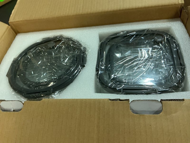 Condition photo showing New/Like New for 12-Pack Glass Containers with Tempered Lids – Borosilicate, Oven-Safe(-4°F~950°F), Airtight, BPA-Free, Multi-Size for Meal Prep, Dishwasher Safe (Gray)